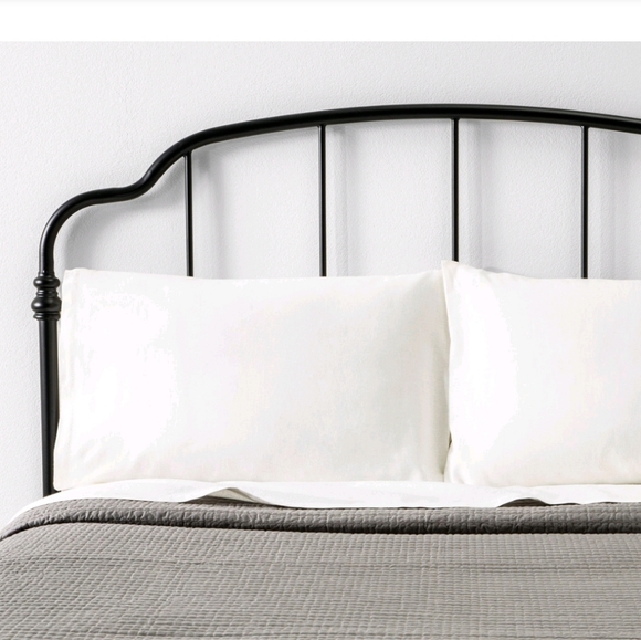 Hearth & Hand Bedding Hearth Hand 2 Pk King Linen Blend With Hem